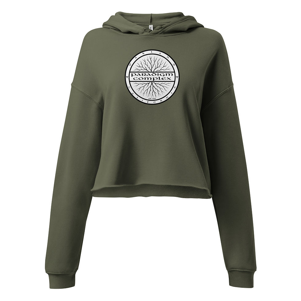 Thumbnail: The Paradigm Complex Women's Crop Hoodie