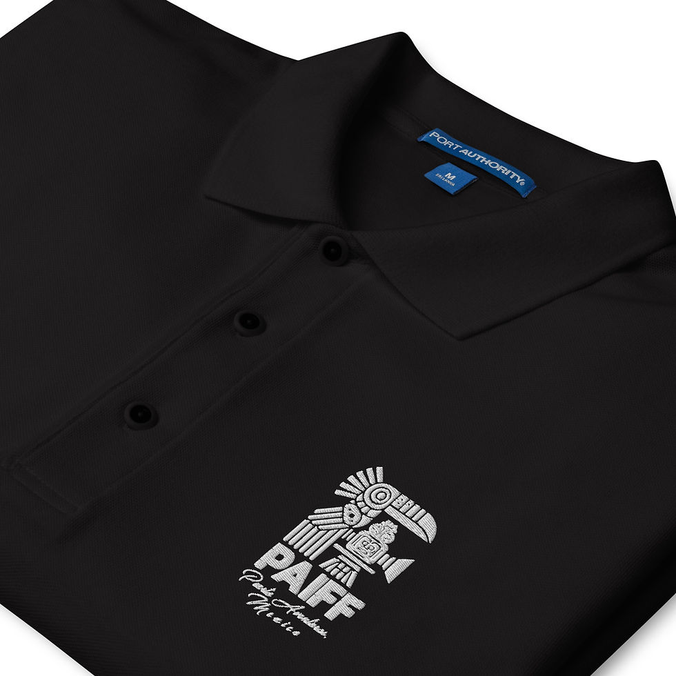 Thumbnail: PAIFF Puerto Aventuras, Mexico Film Festival Embroidered Men's Premium Polo