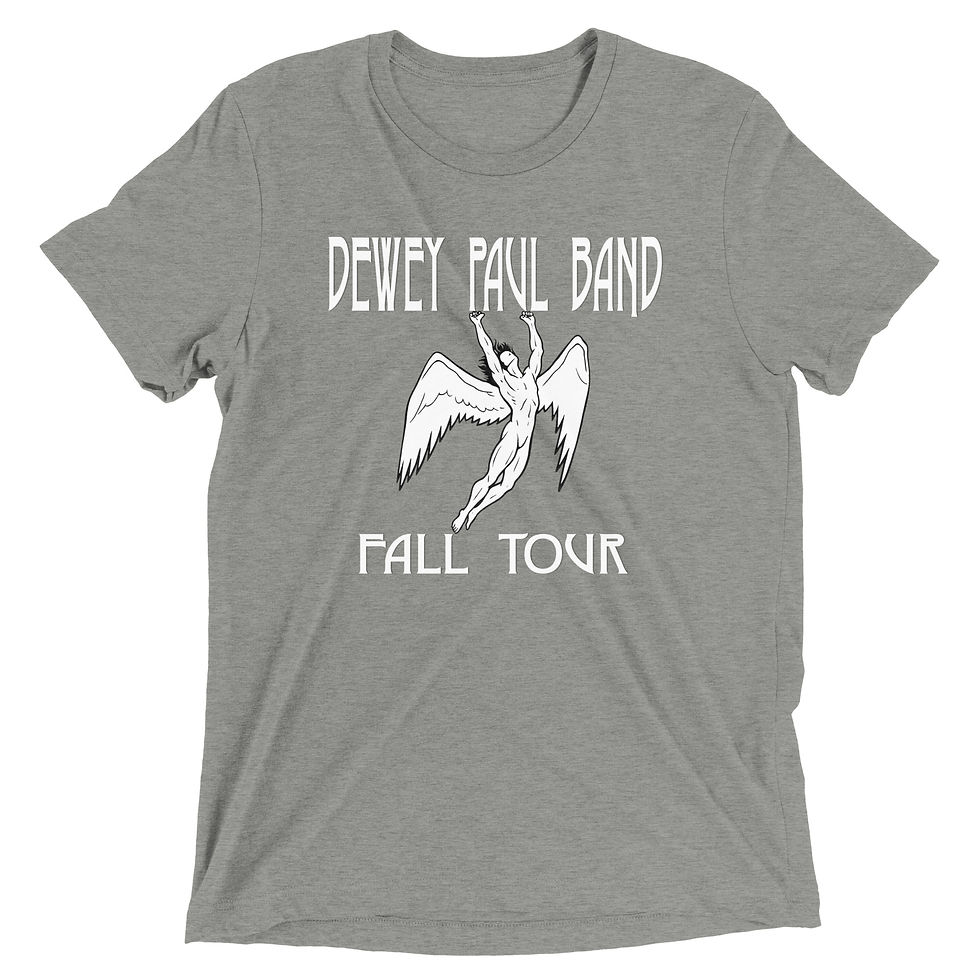 Thumbnail: Dewey Paul Band Fall Tour Short sleeve t-shirt Earth tones
