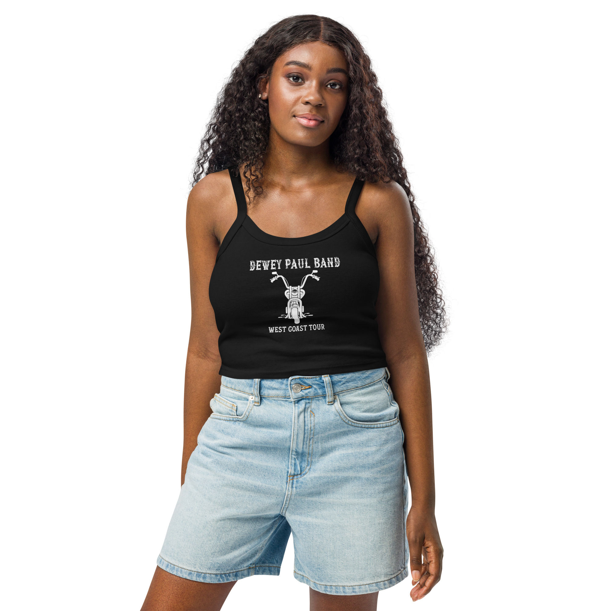 Dewey Paul Band West Coast Tour Women’s micro-rib tank top