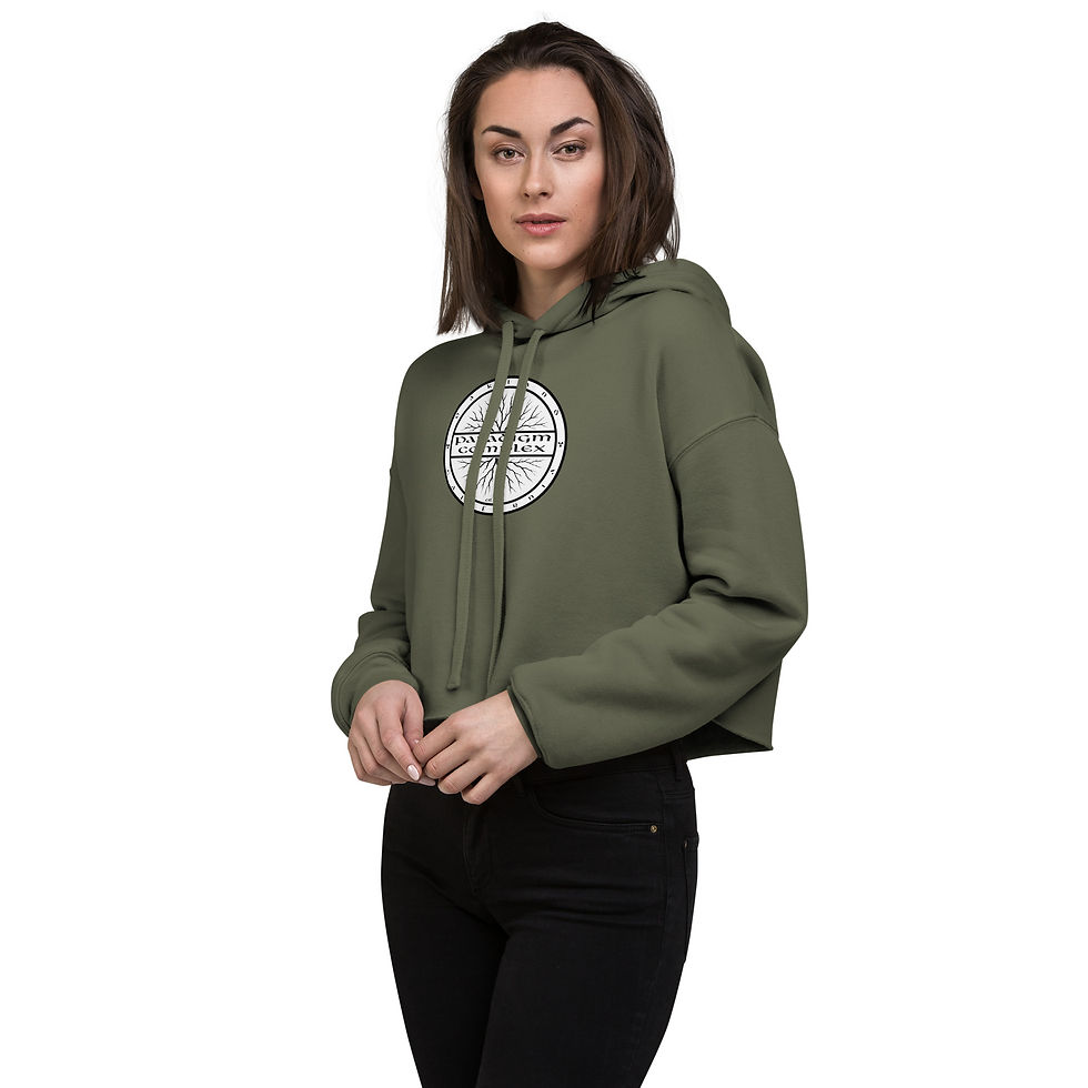 Thumbnail: The Paradigm Complex Women's Crop Hoodie