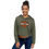 Thumbnail: Dewey Paul Band Bike Logo Womens Crop Hoodie