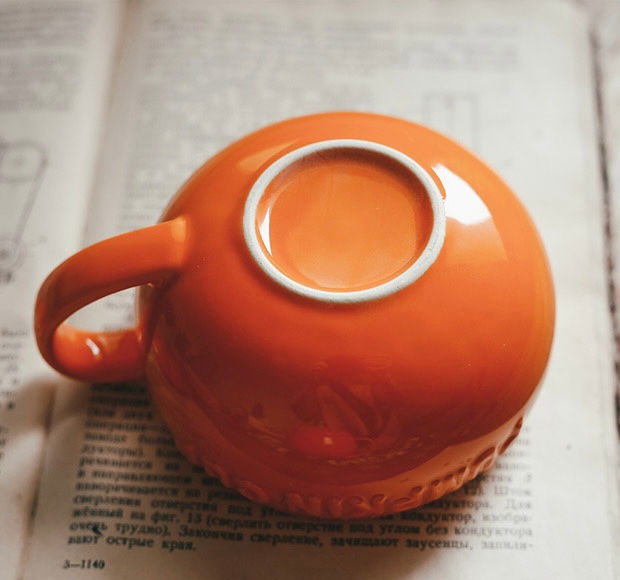 Thumbnail: Ceramic Pumpkin Bowl Cup