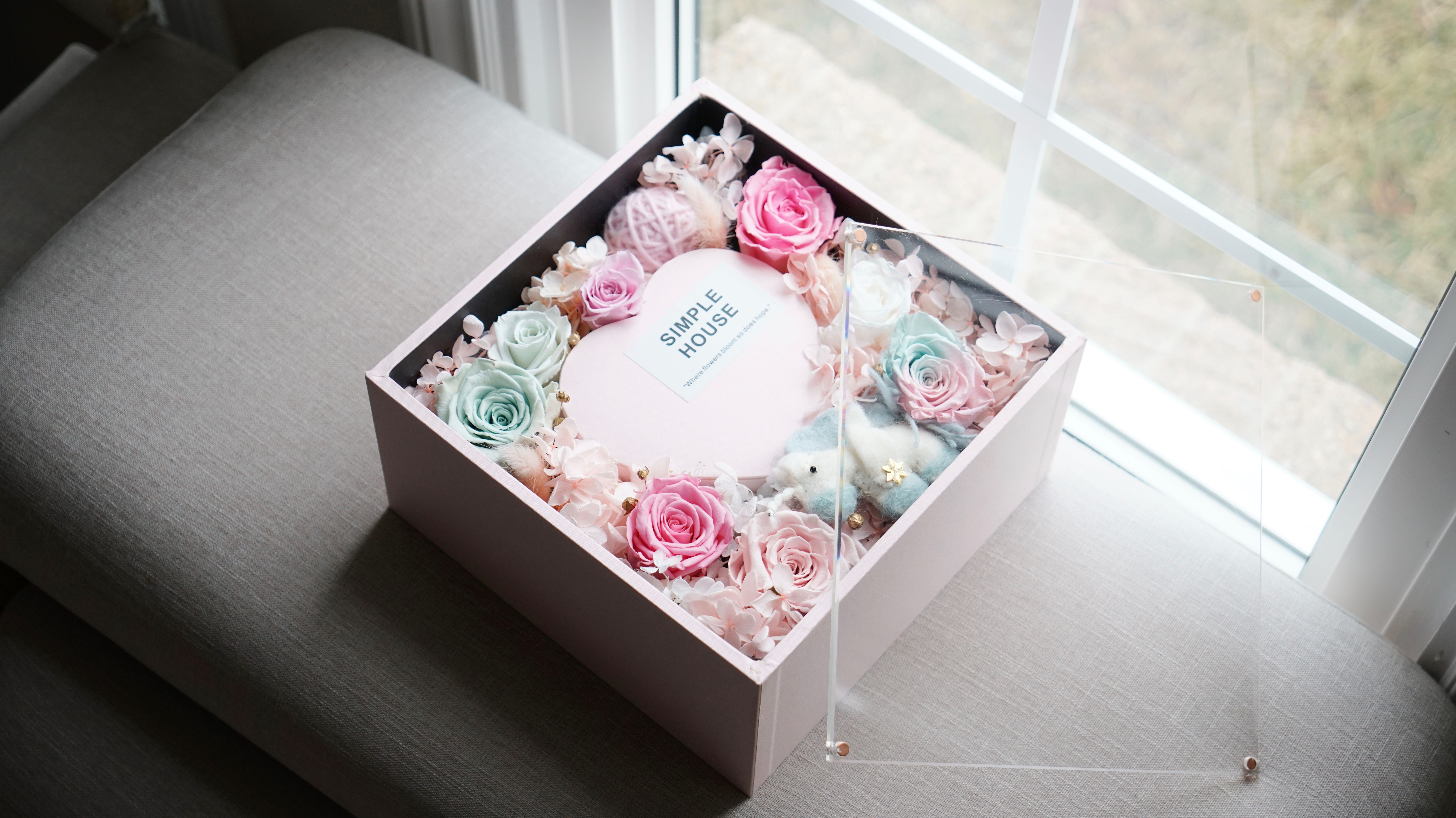 Heart in the Middle - Pastel