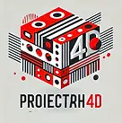 DALL·E 2025-02-07 22.53.06 - A postmodern logo design featuring a red and white cube with