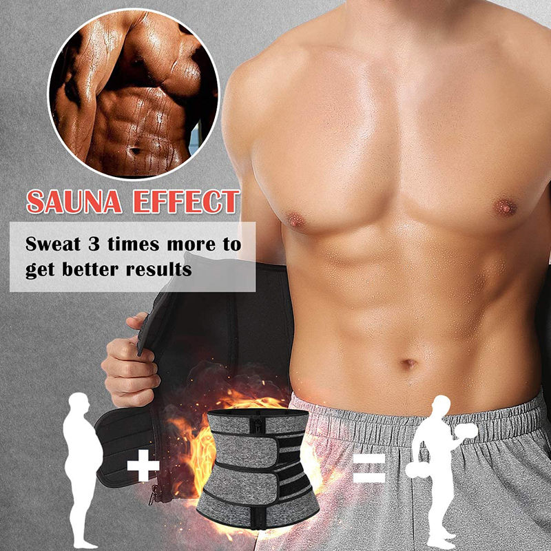 Cinturón Moldeador para Hombre con Soporte Lumbar Deportivo