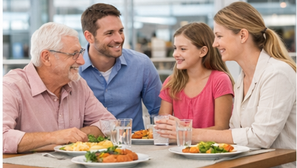 Parents surprised to find Poppy's Tinder date was a little older than they had expected.