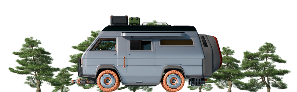 Futuristic Camper Van