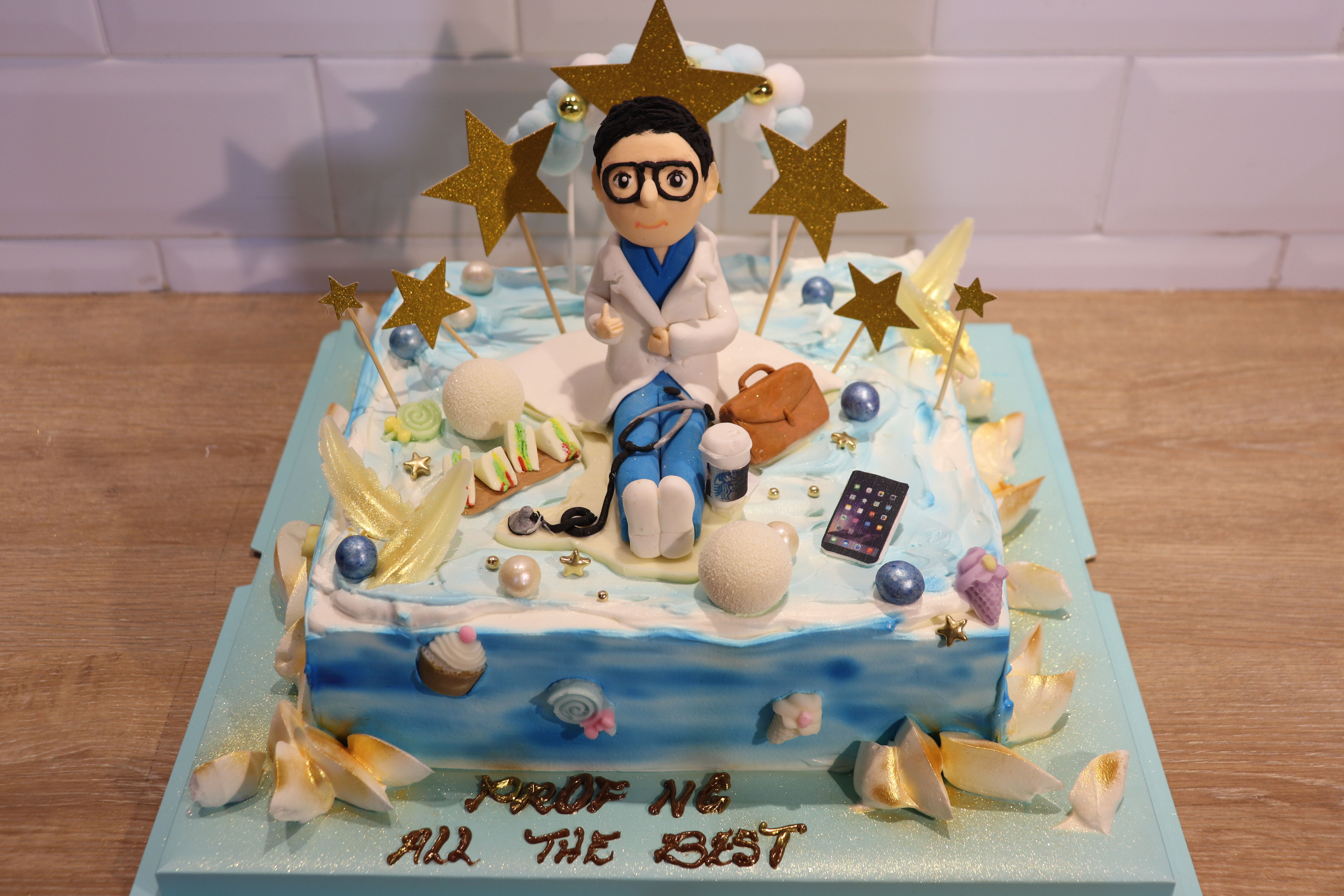 Fondant Figure ~ Doctor