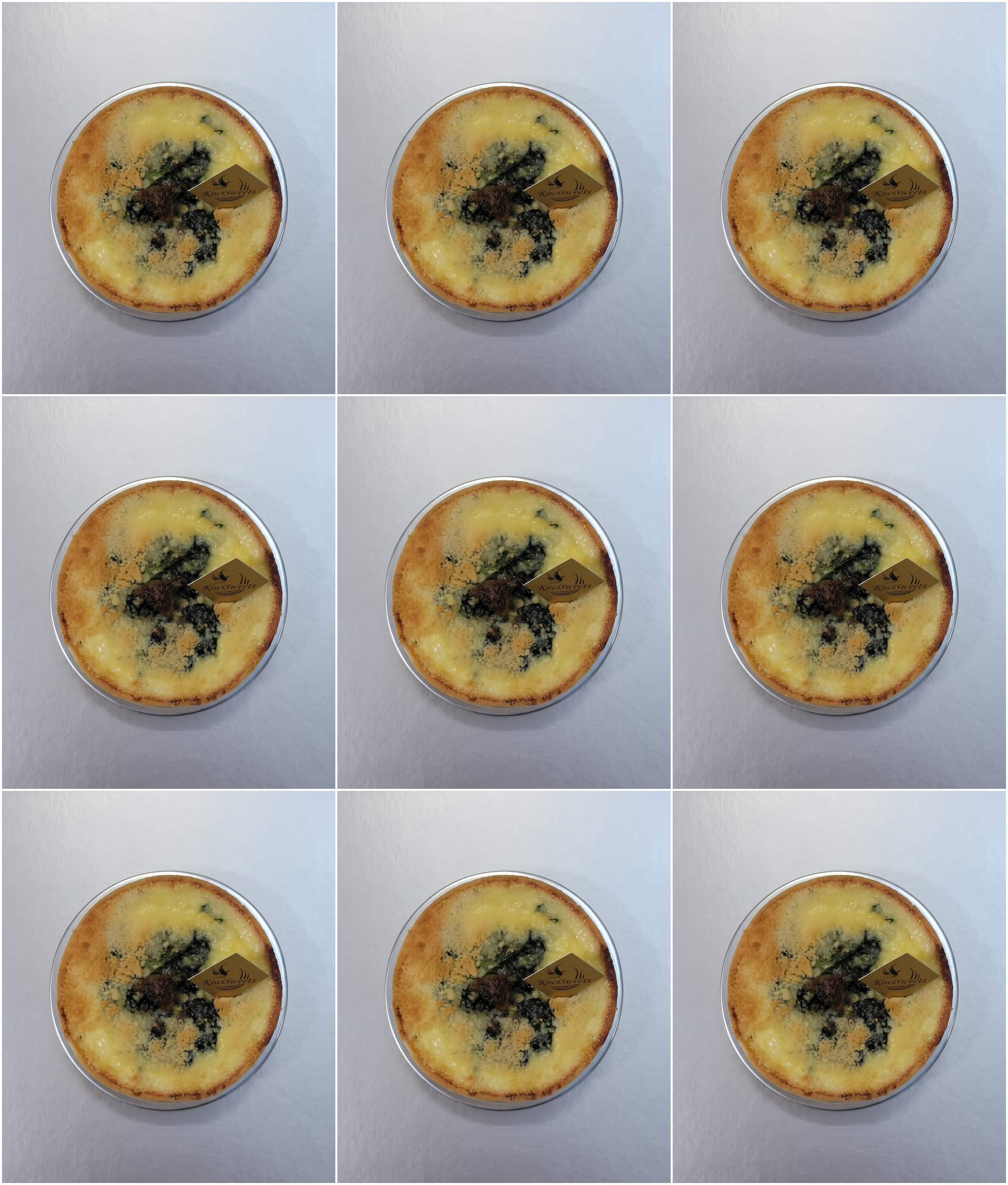 Cheese Bacon & Spinach Tart 芝士煙肉菠菜批