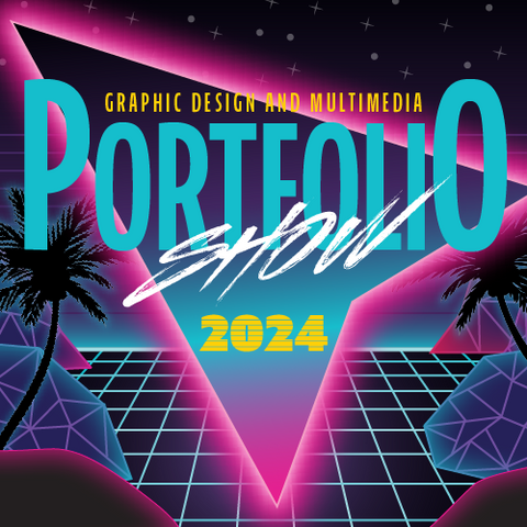 2024 GD&MM Portfolio Show Invitation Card