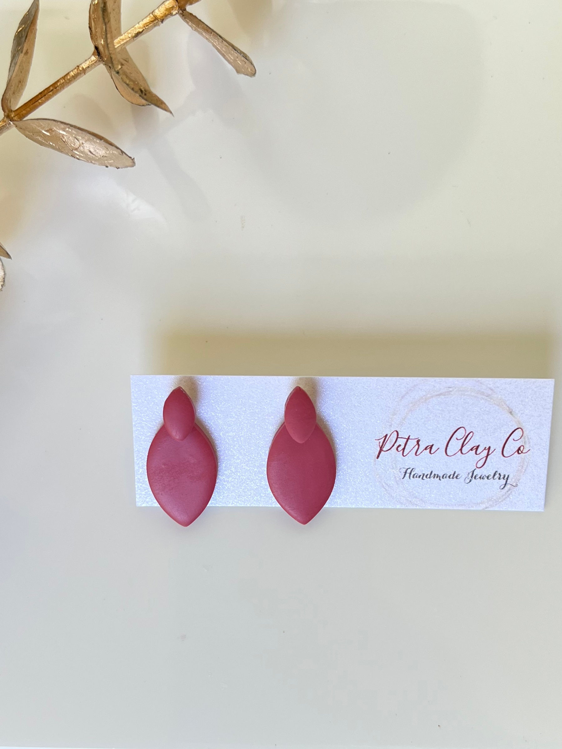 Eva Stud | Dusty Rose