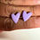 Thumbnail: Lilac Heart Studs