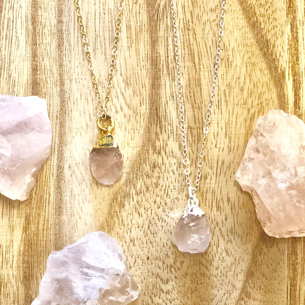 Thumbnail: Raw Crystal Necklaces