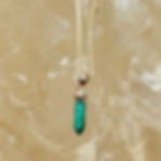 Thumbnail: Mini Crystal Point Necklace - Sterling Silver