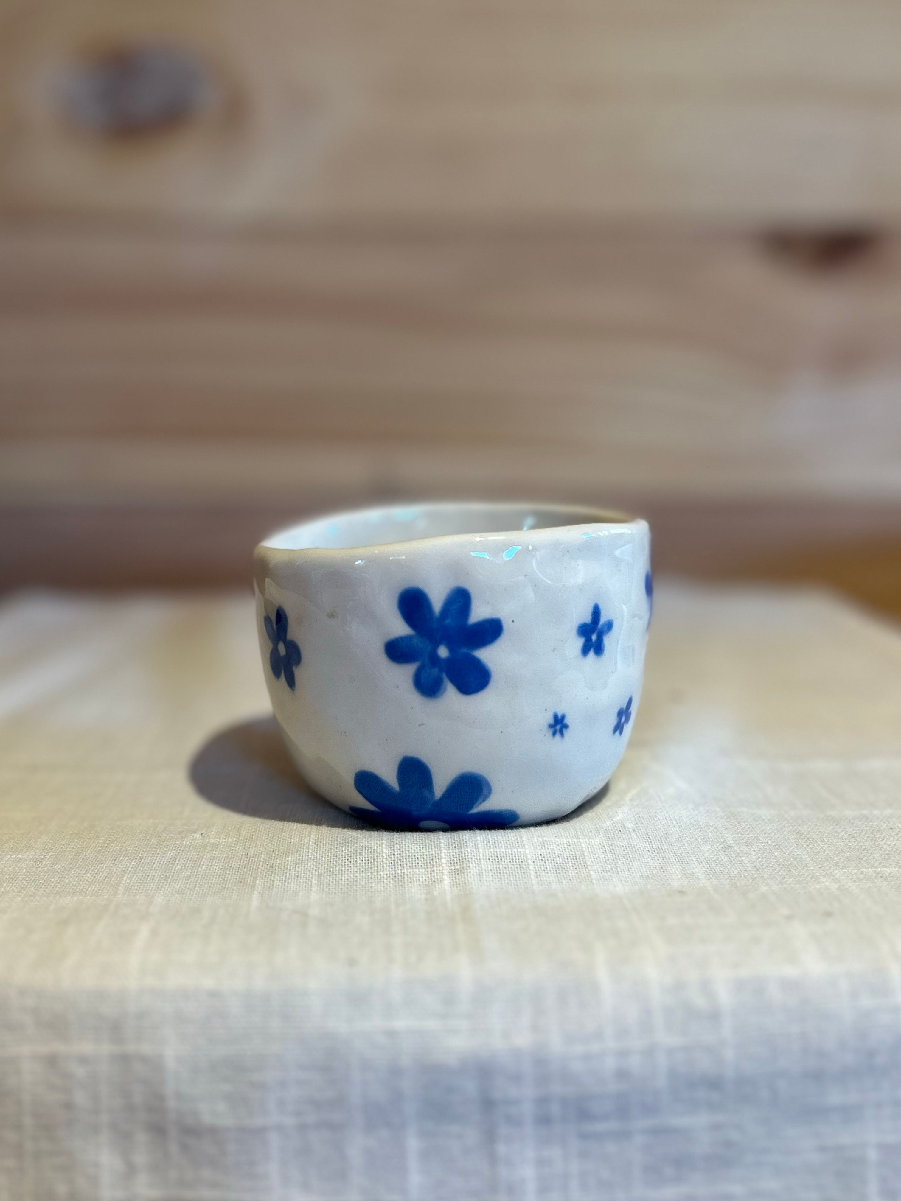 Studio Delphi - Blue Blossom Tumbler