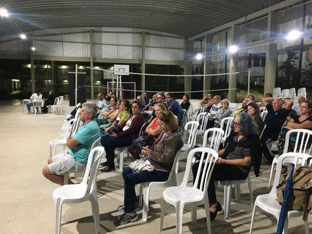 Reunião aberta à Comunidade