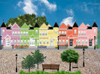 Apartamentos e prédios