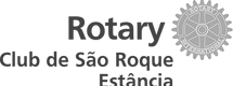 Logo do Rotary Club de São Roque Estância