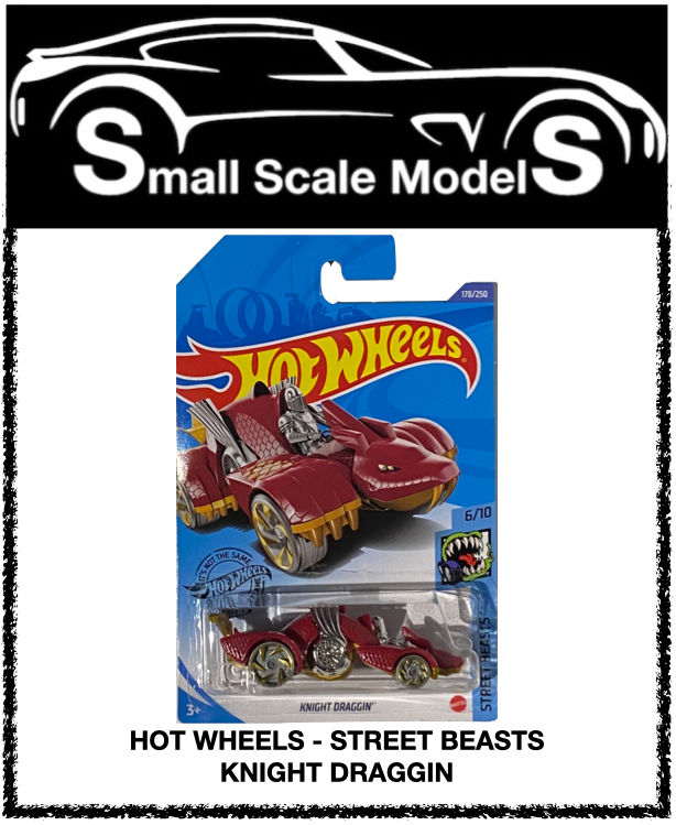 HOT WHEELS - STREET BEASTS - KNIGHT DRAGGIN