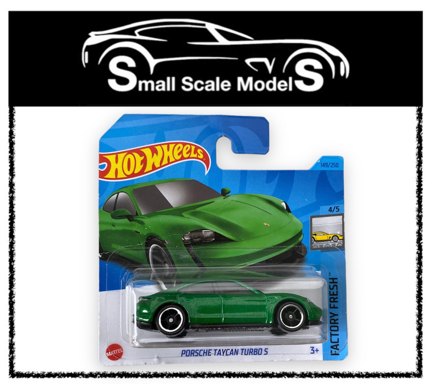 Hot Wheels Diecast Model Toys - Factory Fresh - Porsche Taycan Turbo S