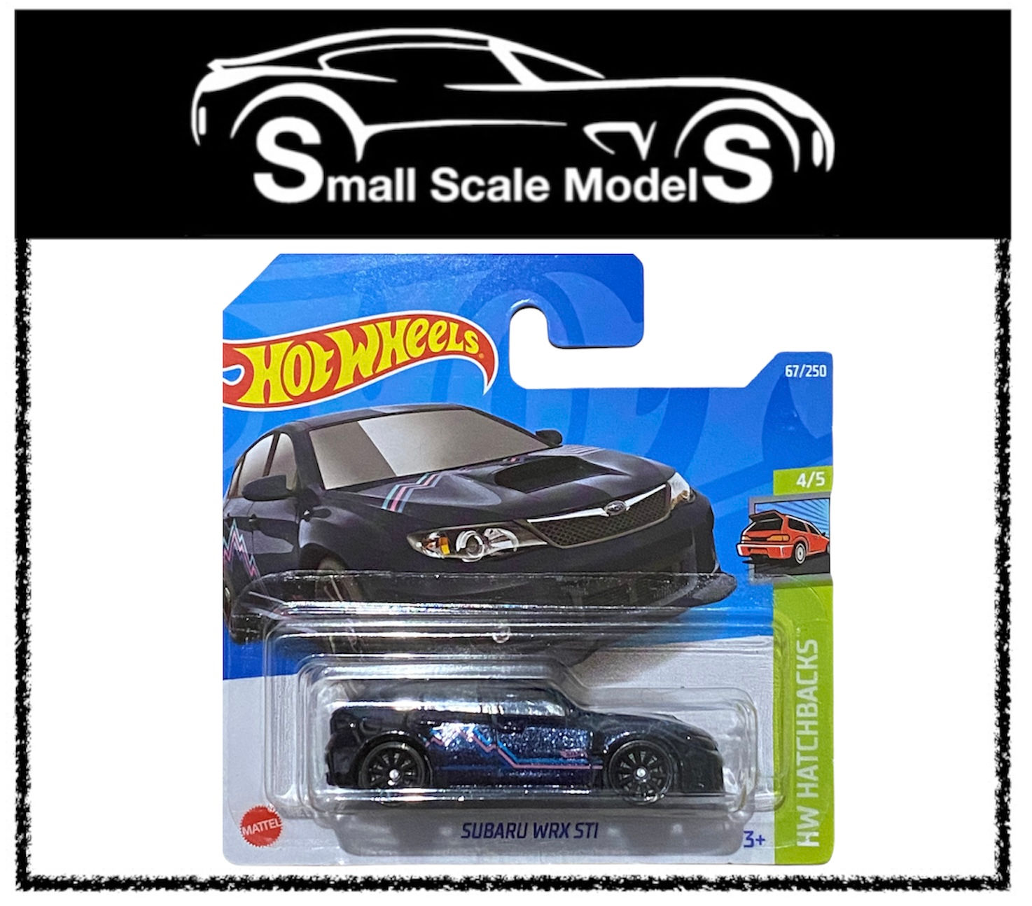 HOT WHEELS - HW HATCHBACKS - SUBARU IMPREZA WRX STI