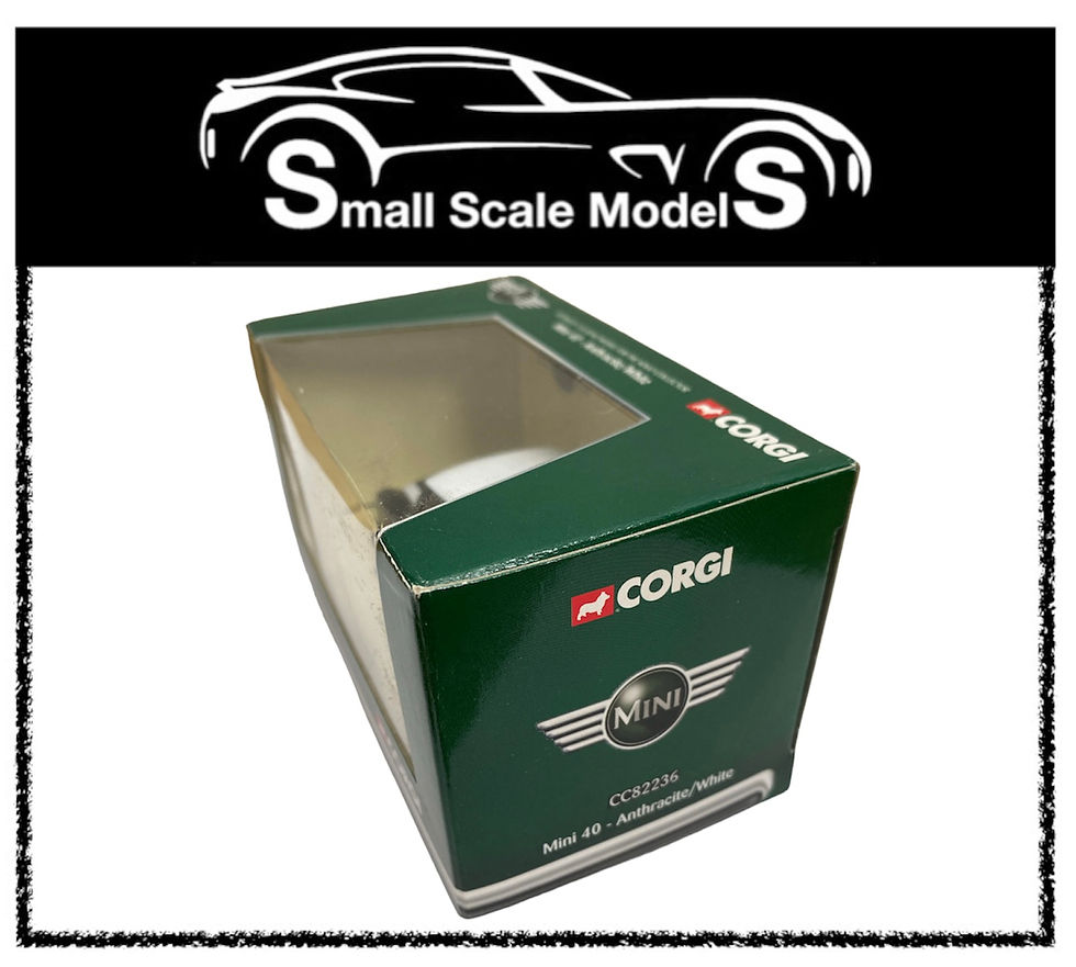 Thumbnail: CC82236 1:36 Anthracite / White Mini 40 Corgi Diecast Model