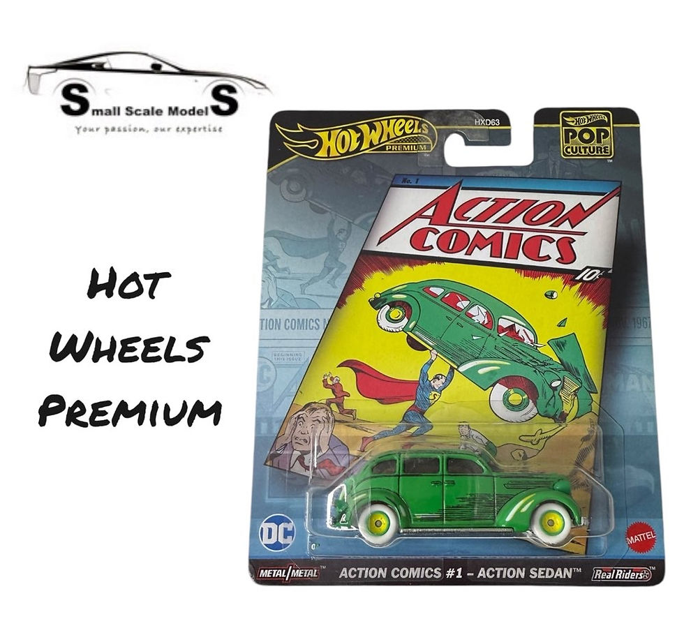 Hot Wheels Premium Action Comics #1 - Action Sedan