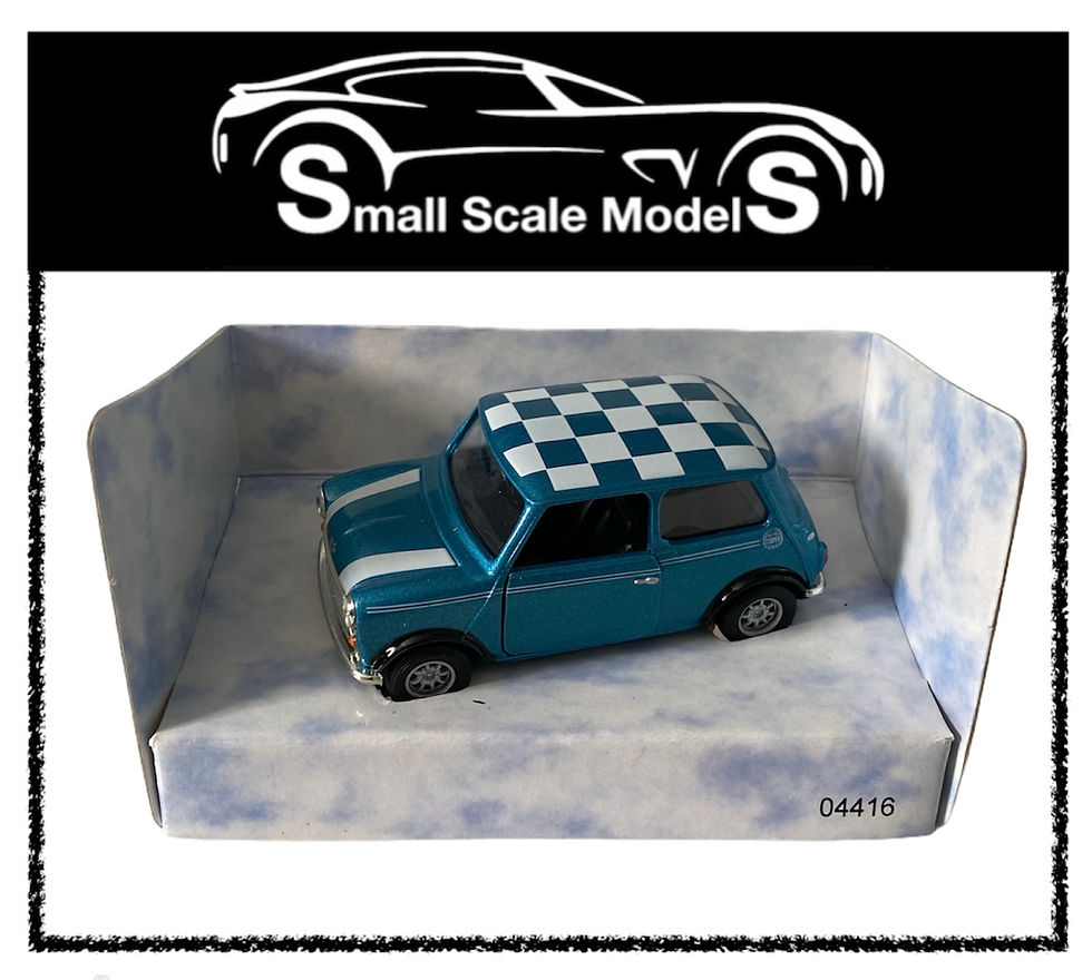 Thumbnail: Corgi Diecast Model Car - 04416 - Corgi Collection - Kingfisher Blue Mini