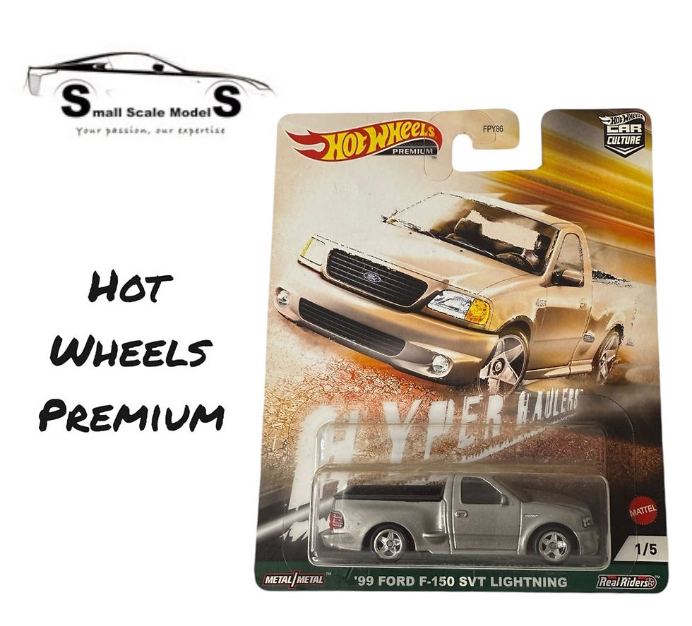 Hot Wheels Premium '99 Ford F-150 SVT Lightning diecast model