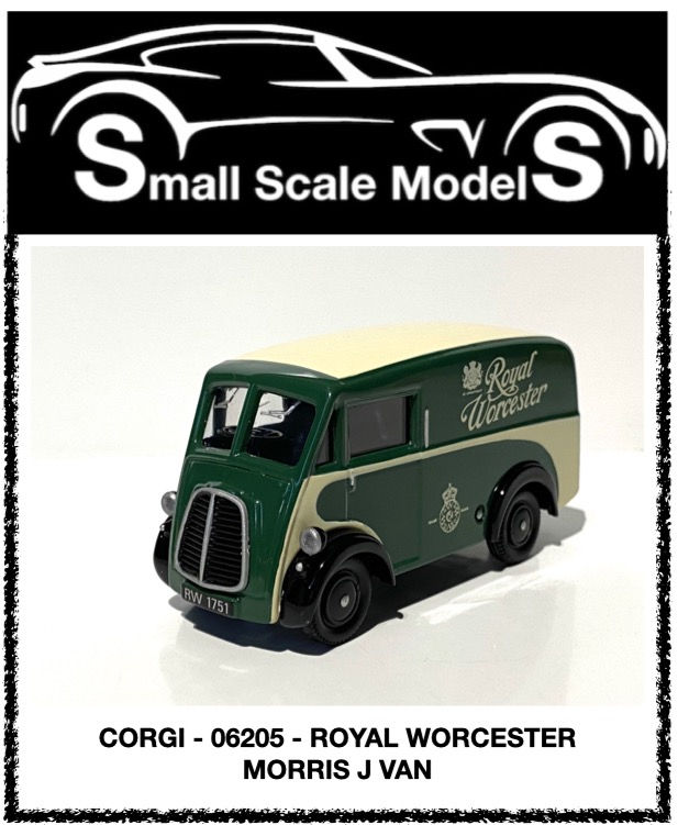 Thumbnail: Corgi Diecast Model  - 06205 - Royal Worcester Morris J Van