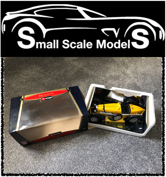 Bburago Diecast Models - 1934 Bugatti Type 59 - 1:18 Scale