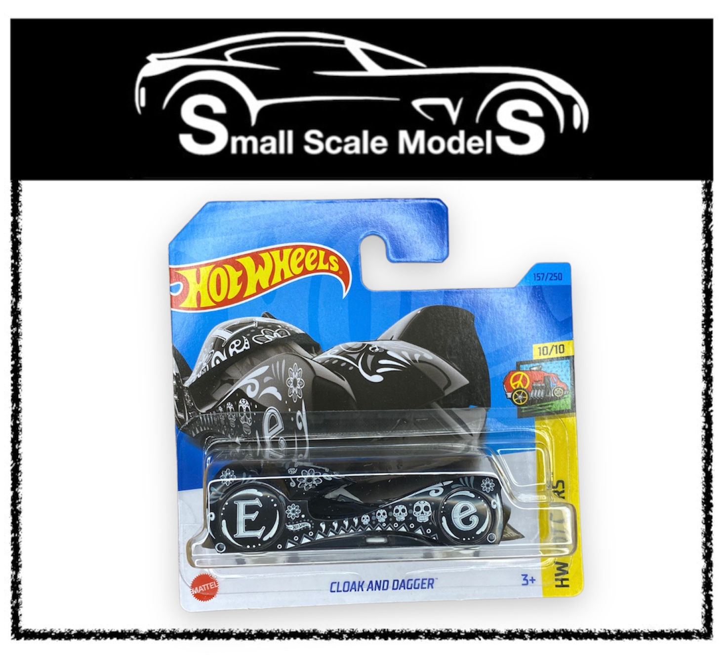 Hot Wheels Diecast Model Toys - Art Cars - Cloak and Dagger