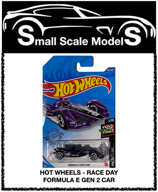 HOT WHEELS - RACE DAY - FORUMLA E GEN 2 CAR