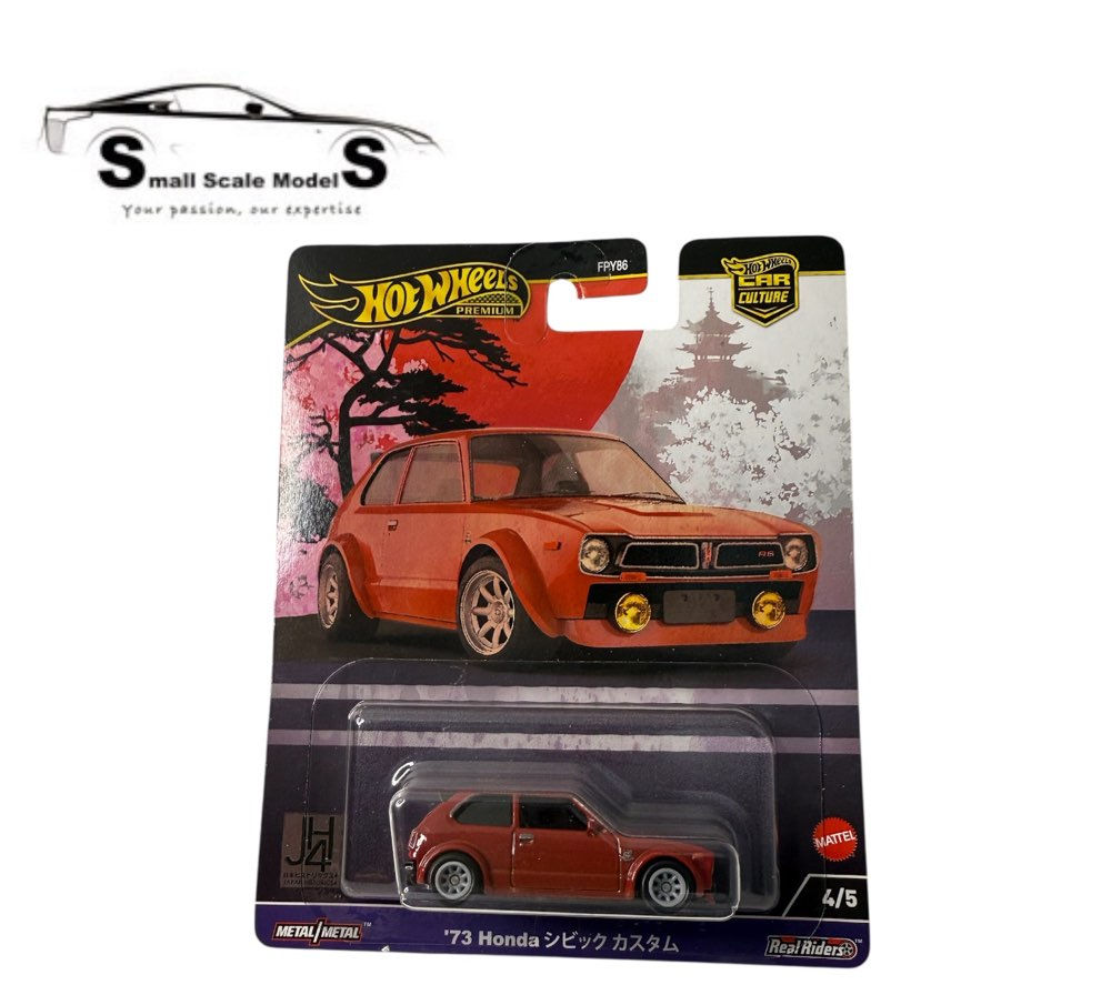 Hot Wheels Premium Car Culture '73 Honda Civic Custom
