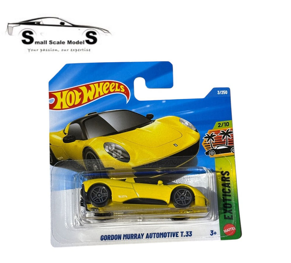 Hot Wheels Gordon Murray Automotive T.33 diecast model