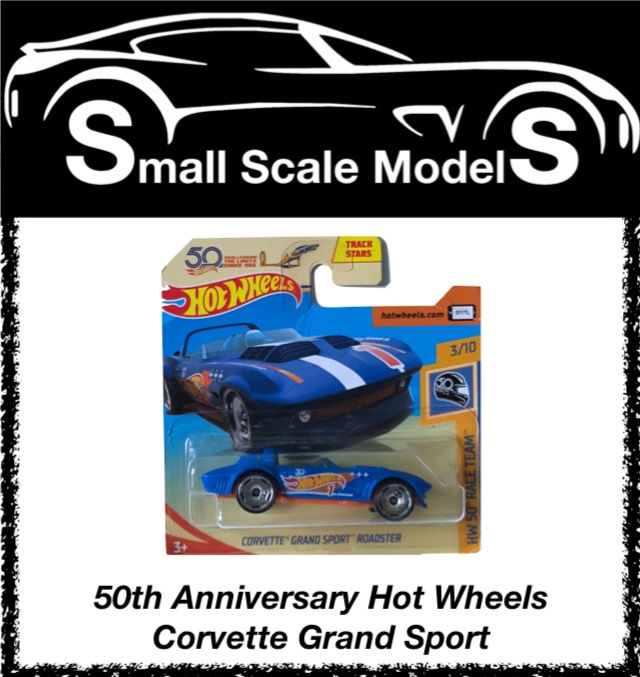 Hot Wheels Diecast Model - 50th Anniversary - Corvette Grand Sport