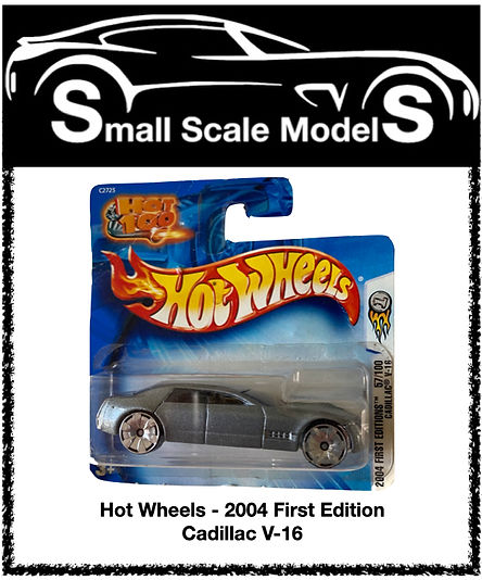 Hot Wheels 2004 First Editions #57/100 Cadillac V-16 1:64 Scale Diecast Car
