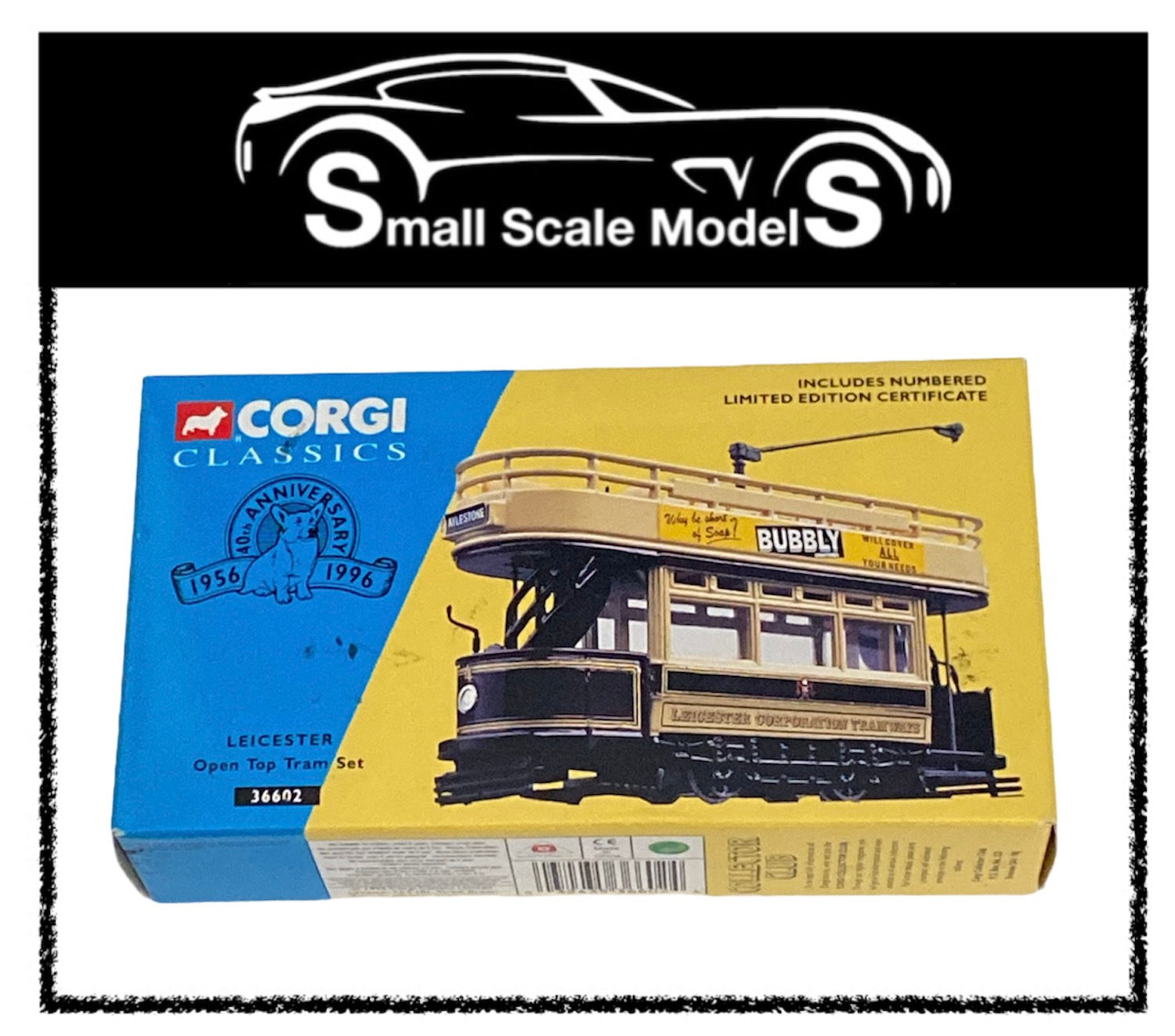 Corgi Diecast Models - 36602 - Leicester Open Top Tram Set