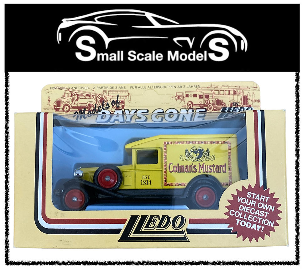 Lledo Diecast Models - Days Gone - Colmans Mustard Delivery Truck
