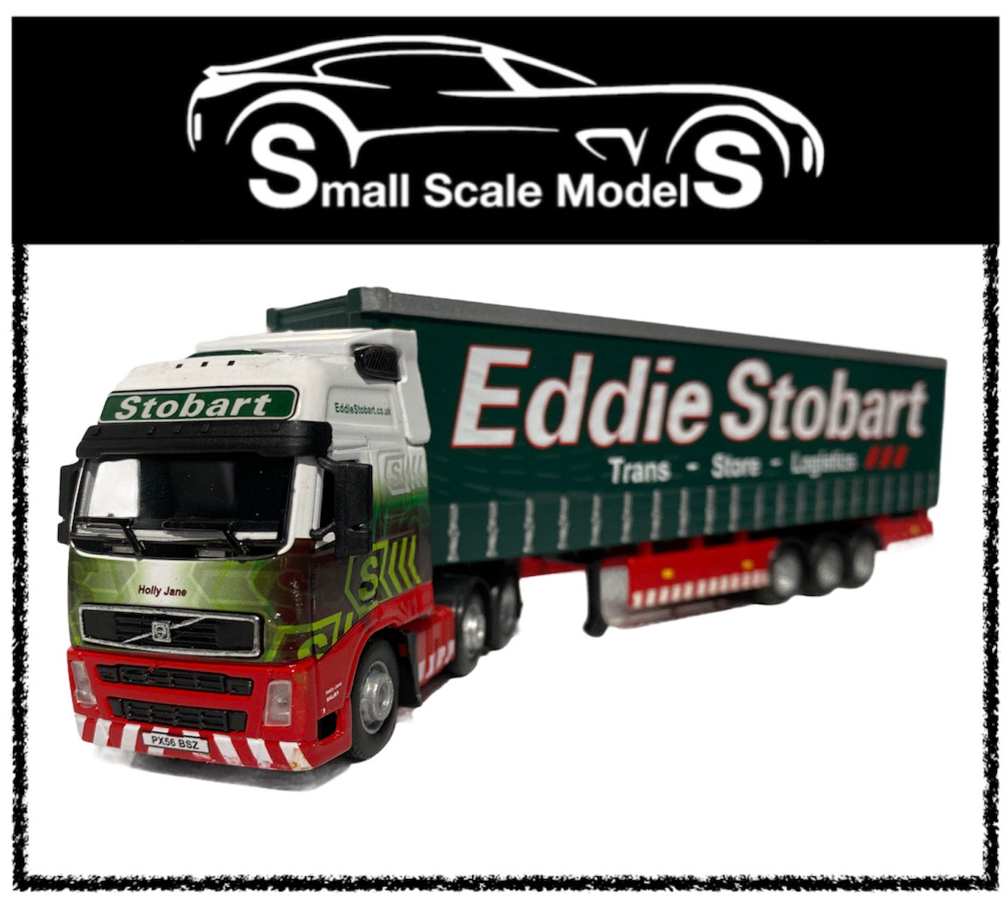 Saico Diecast Model - Volvo truck - Eddie Stobart
