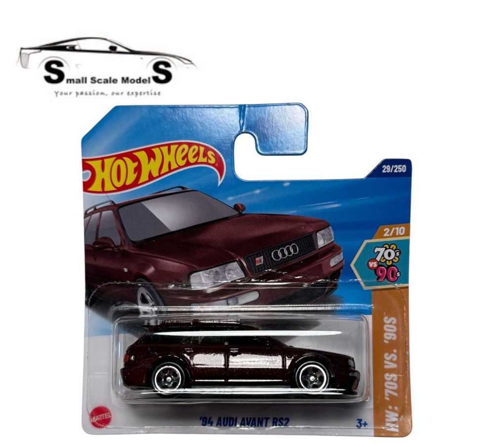 Hot Wheels 94 Audi Avant RS2 Diecast Model