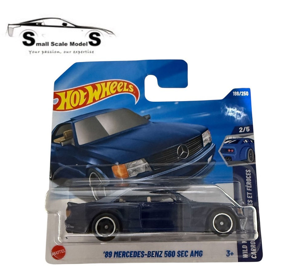 Hot Wheels 1989 Mercedes Benz 560 SEC AMG