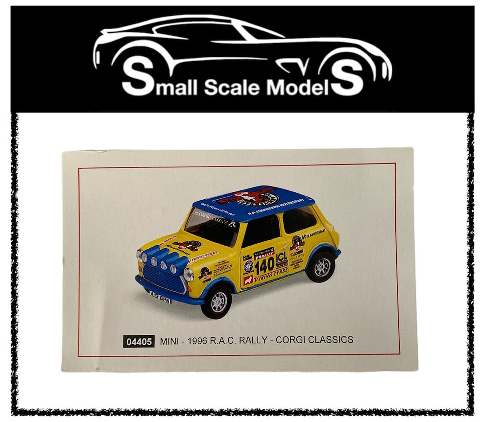 Thumbnail: Corgi Diecast Model Car - 04405 - Corgi Collection - RAC Rally Mini