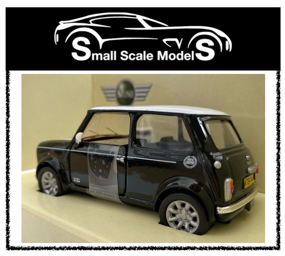 Thumbnail: CC82236 1:36 Anthracite / White Mini 40 Corgi Diecast Model