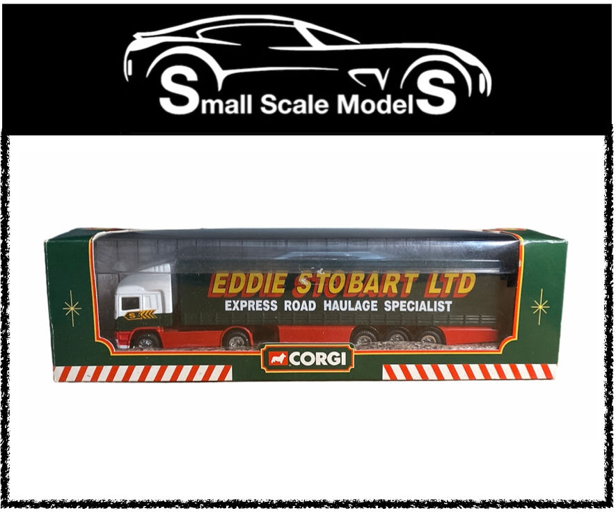 CORGI - 59502 - Eddie Stobart ERF Curtainside Trailer