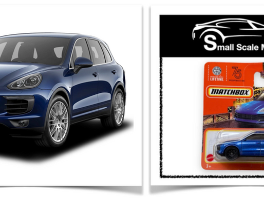 Porsche Cayenne Turbo: The latest must-have Matchbox diecast toy model
