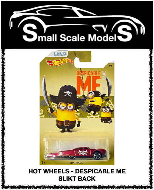 HOT WHEELS - DESPICABLE ME - SLIKT BACK