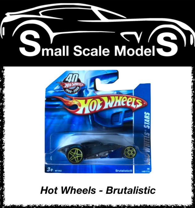 Hot Wheels Diecast Model Cars - Brutalistic