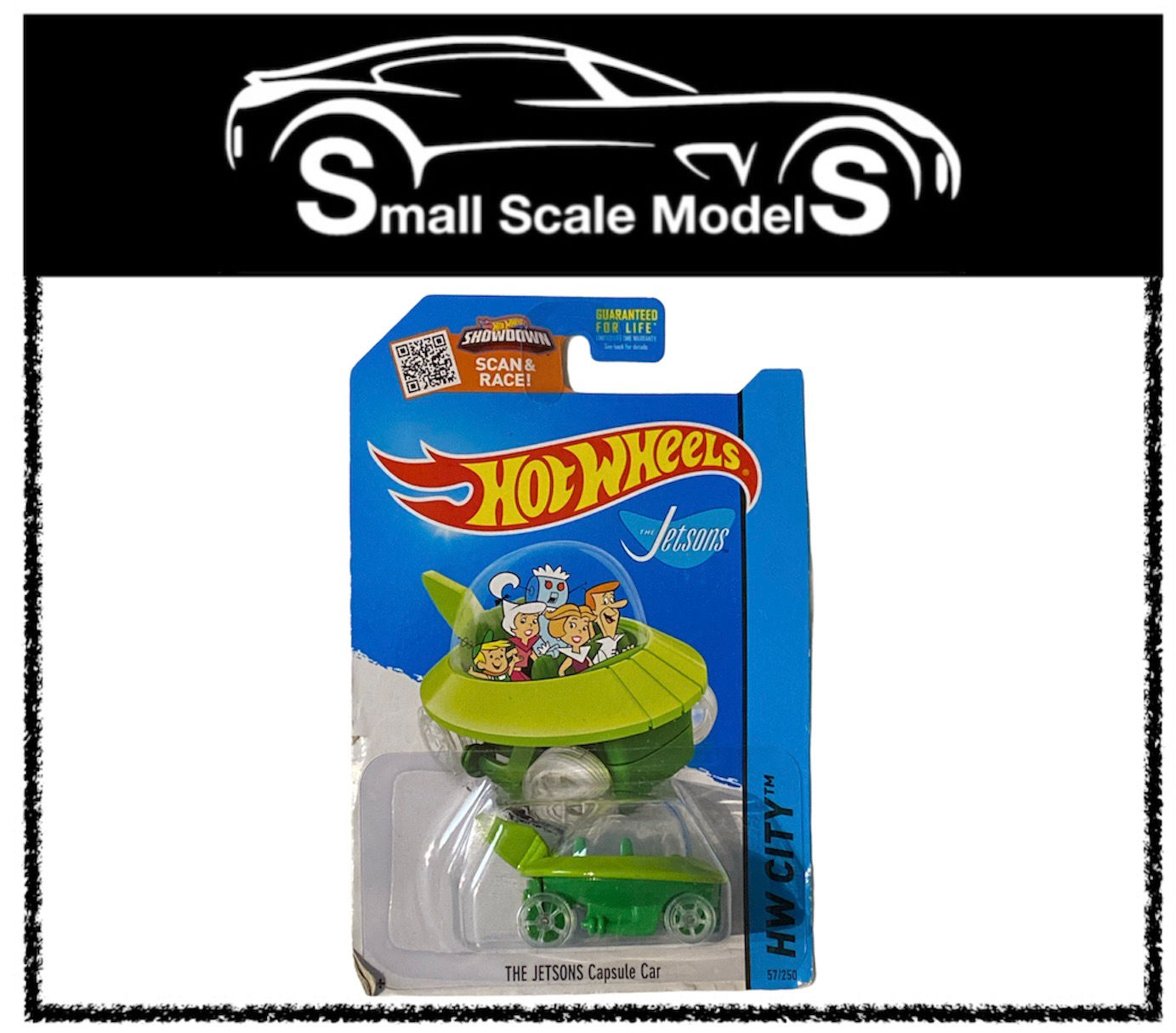 Hot Wheels Diecast Model - City - The Jetsons Capsule Car